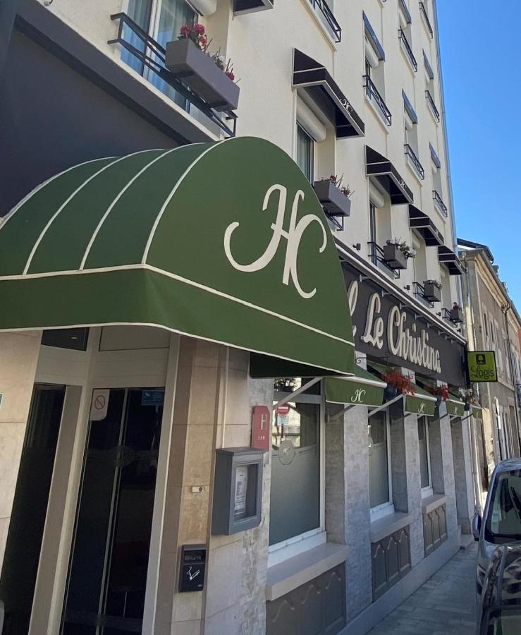 Logis - Le Christina Hotel Bourges Exterior foto