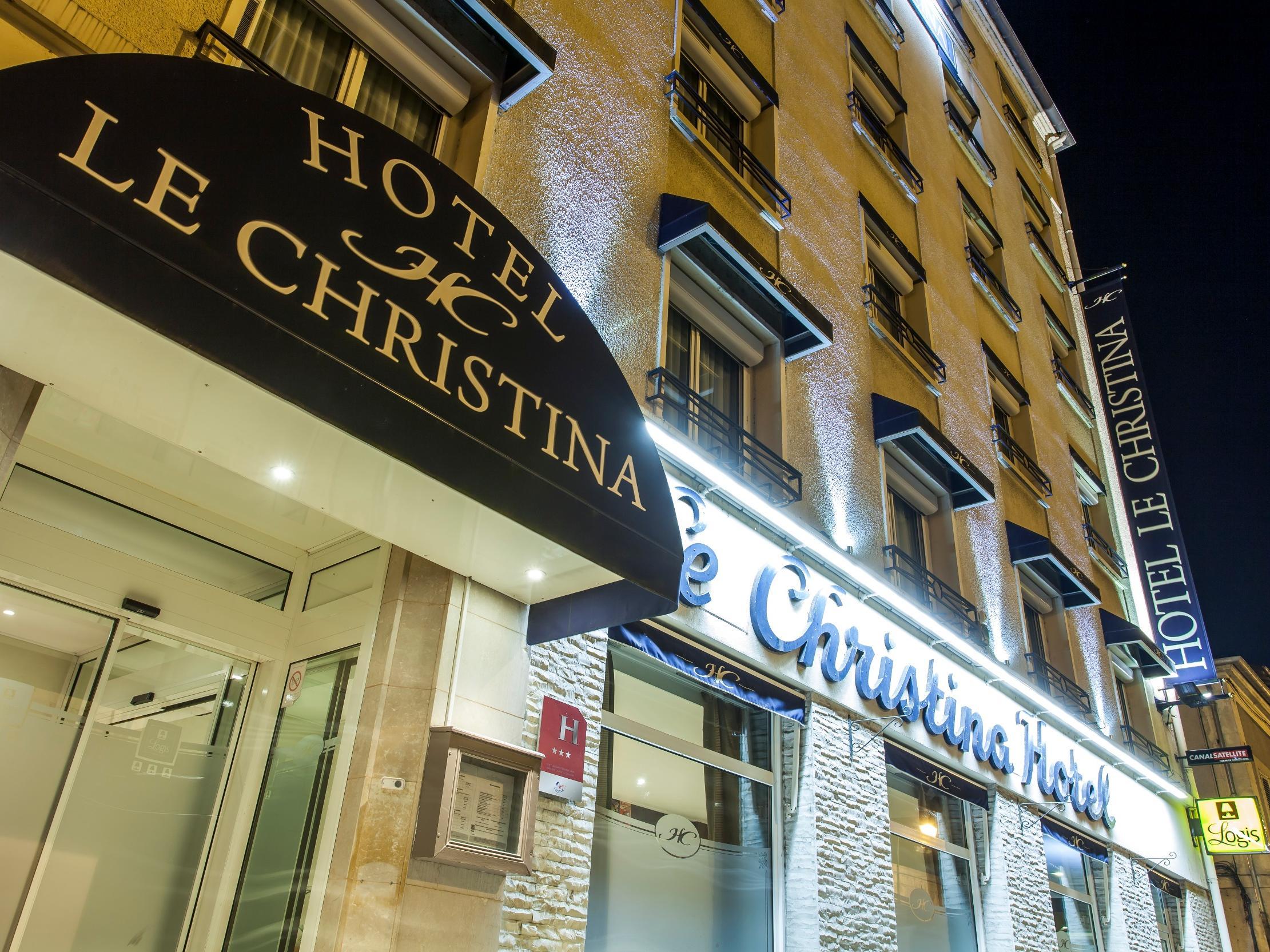 Logis - Le Christina Hotel Bourges Exterior foto