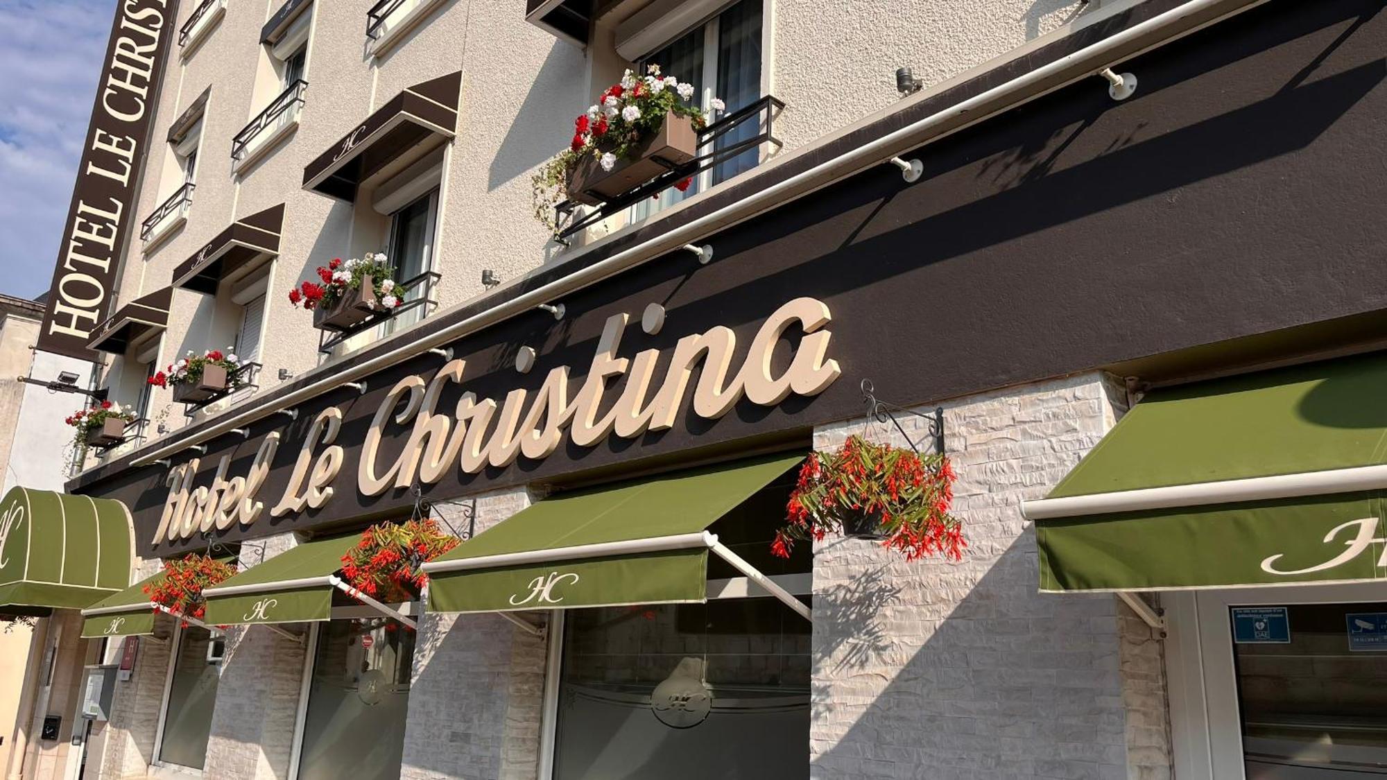 Logis - Le Christina Hotel Bourges Exterior foto